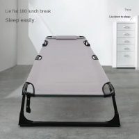 hot selling firm durable lightweight foldable triple folding bed lounge chair for park and beach