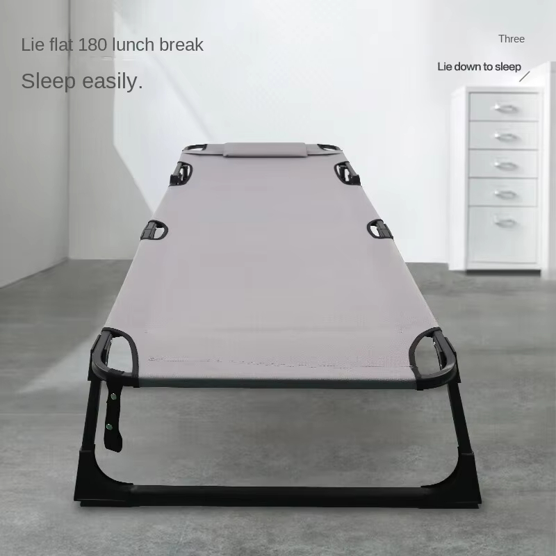 hot selling firm durable lightweight foldable triple folding bed lounge chair for park and beach