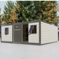 Double-Wing Folding Container House