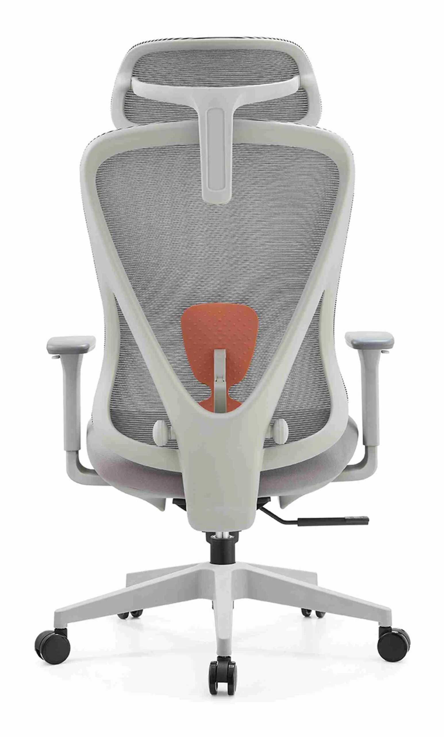 Ergonomic Adjustable-Height Office Chair with Headrest and Armrests - Image 2