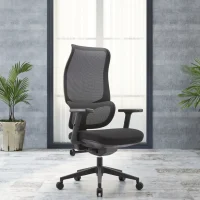 Ergonomic Mesh Adjustable-Height Office Chair