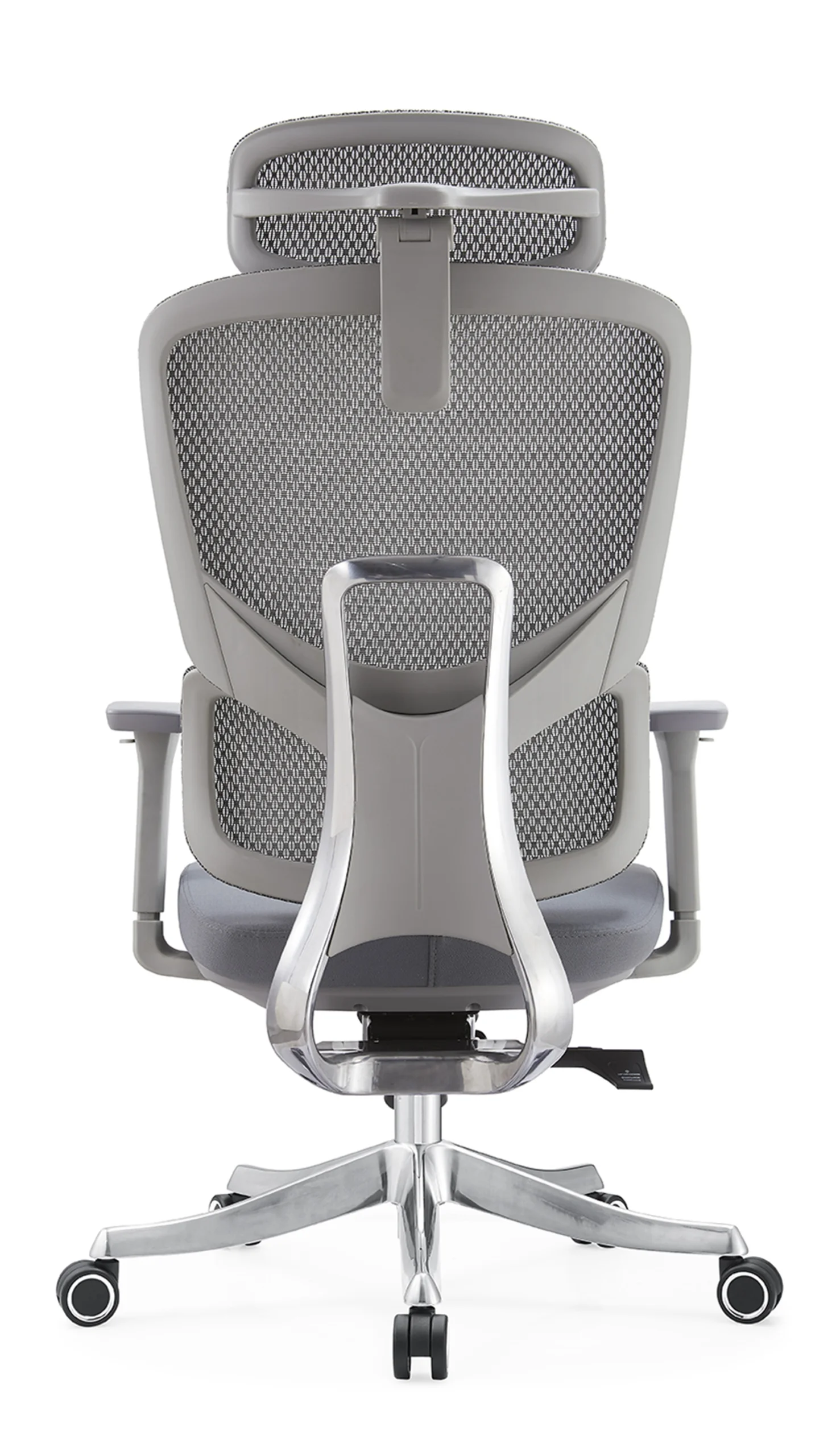 Ergonomic Mesh Adjustable-Height Office Chair with Headrest - Image 2