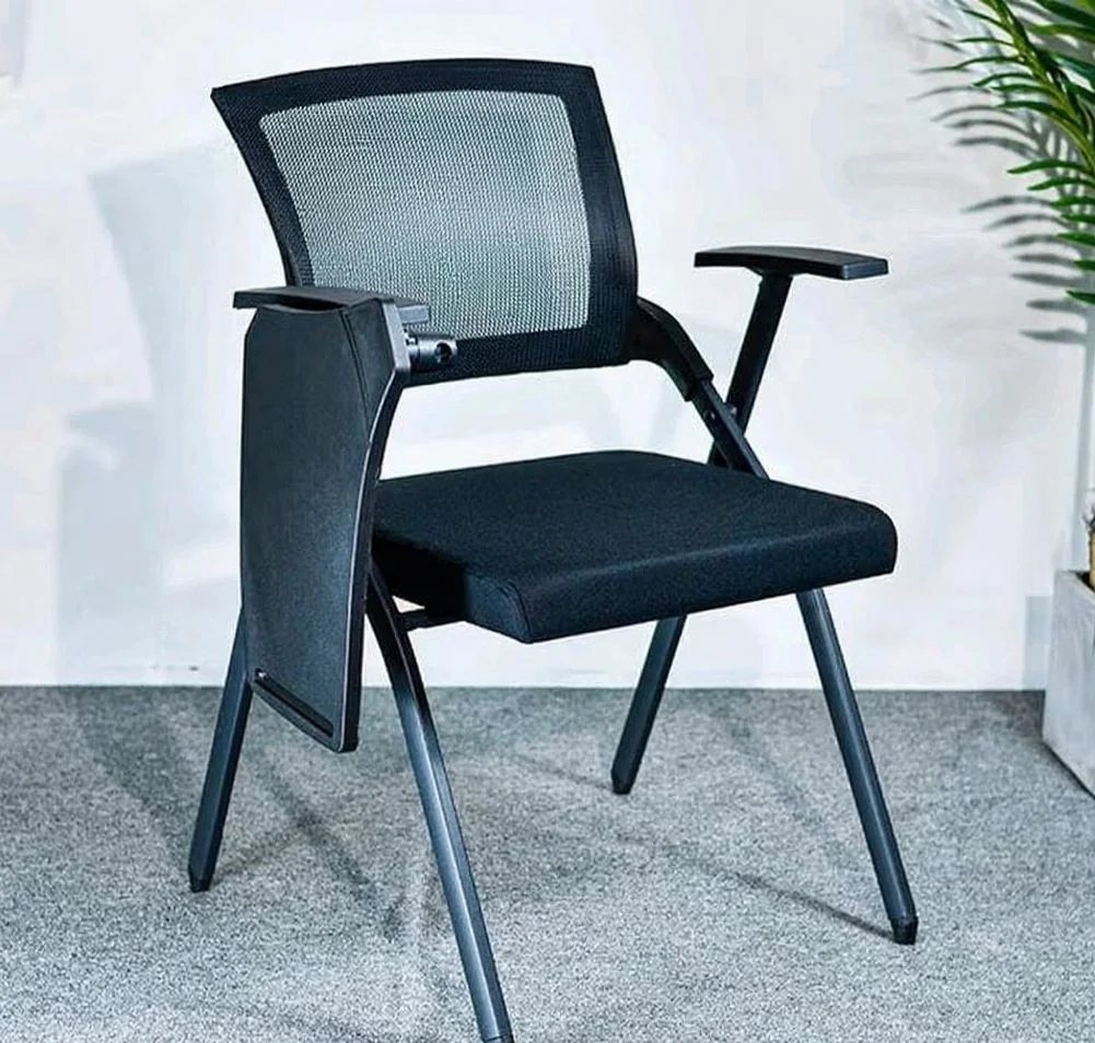 Ergonomic Mesh Conference Chair with Writing Board