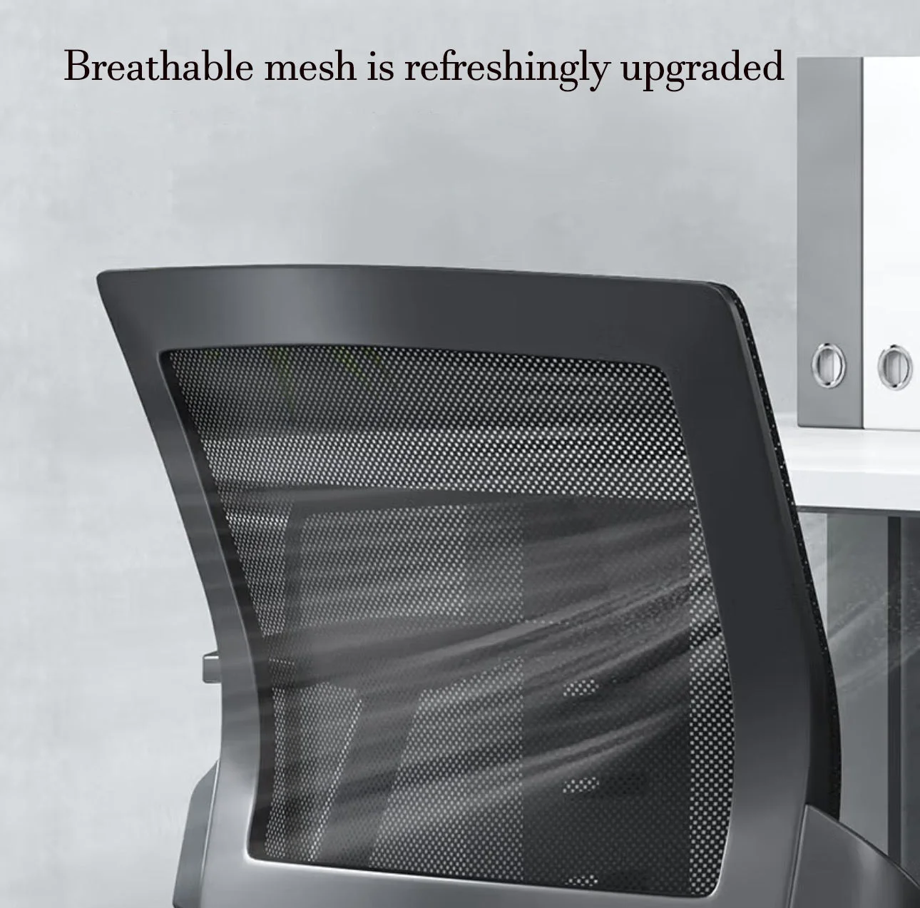 Ergonomic Mesh Conference Chair with Writing Board - Image 4