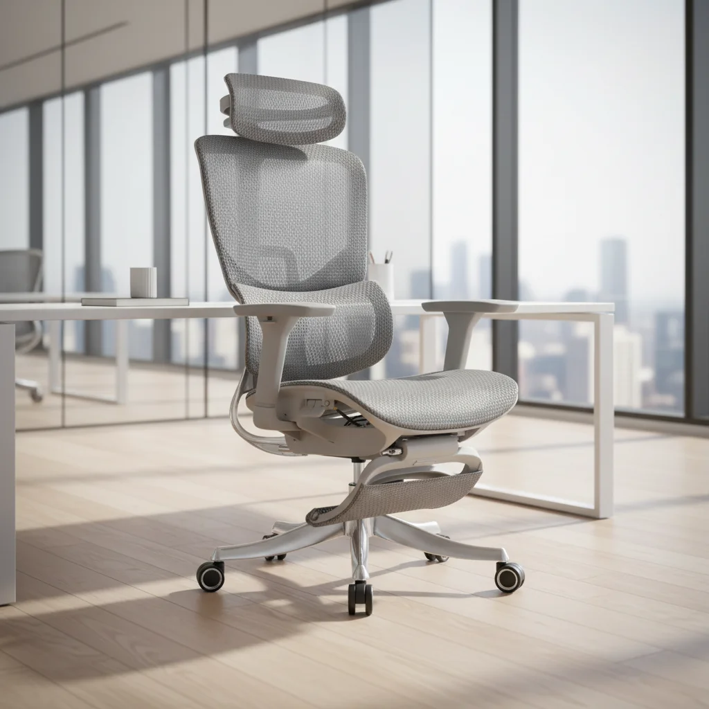 Ergonomic Mesh Office Chair with Adjustable Headrest