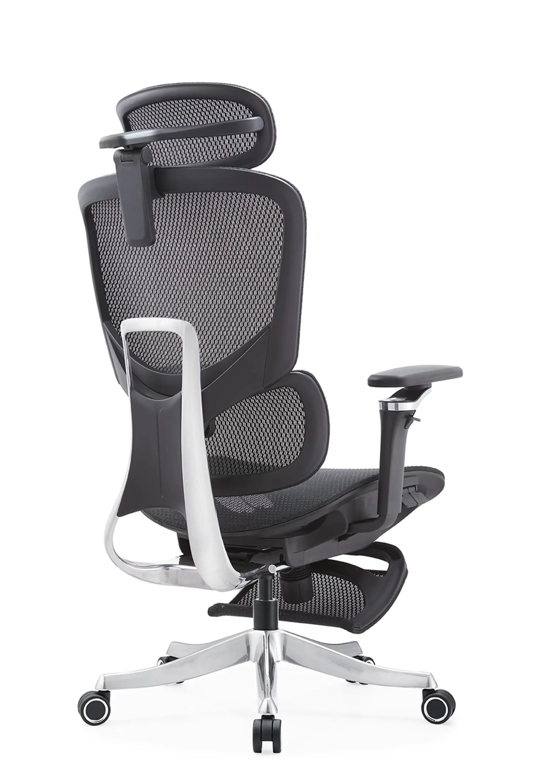 Ergonomic Mesh Office Chair with Adjustable Headrest - Image 4