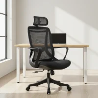 Ergonomic Mesh Office Chair with Headrest