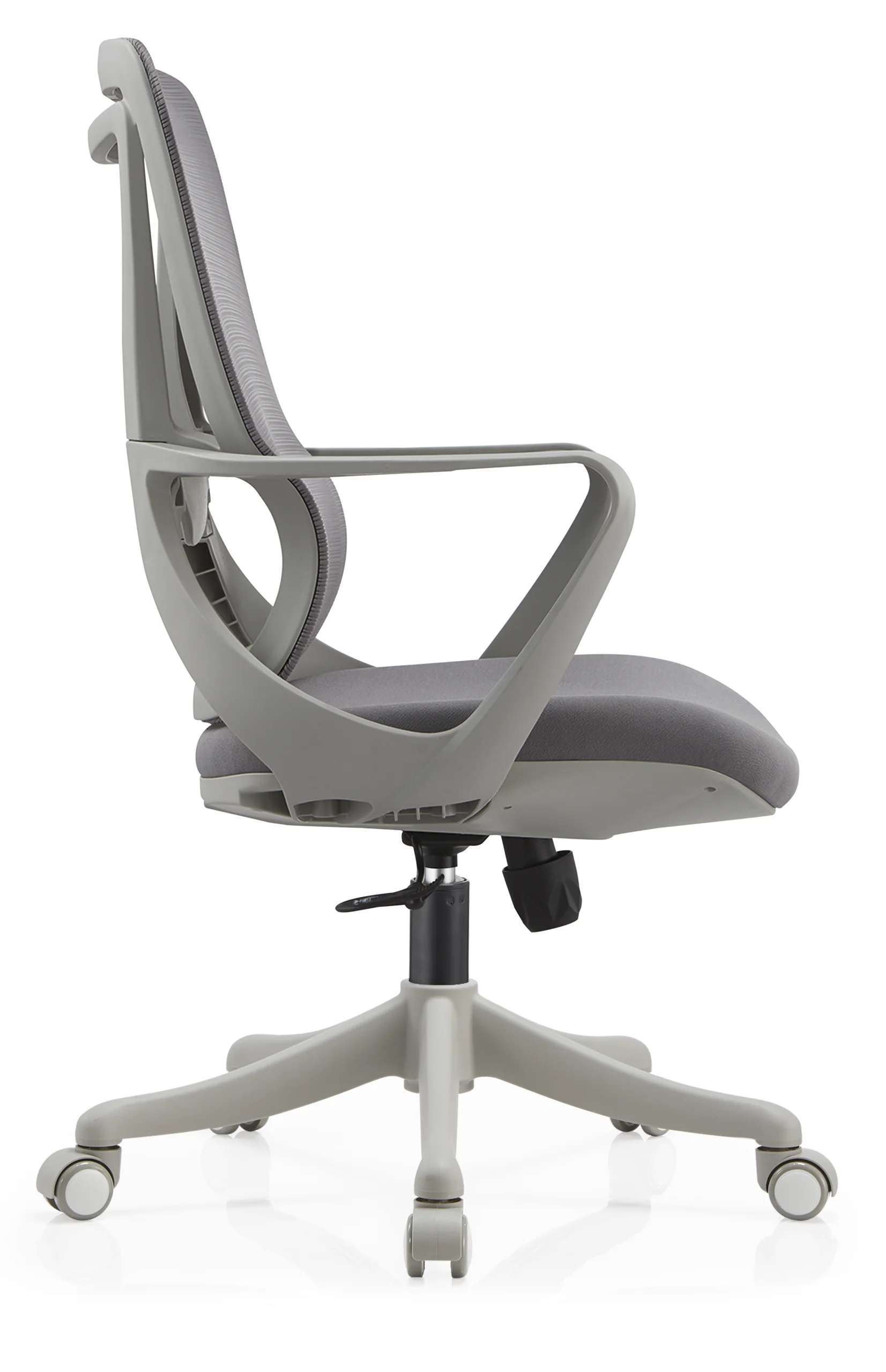 Ergonomic Mid-Back Adjustable-Height Office Chair - Image 4