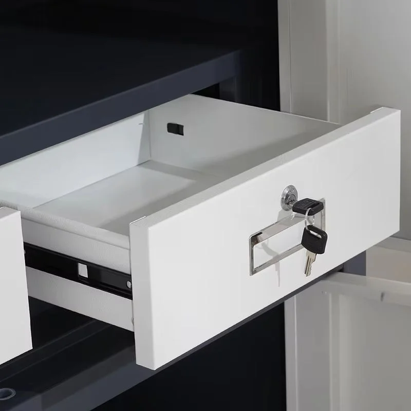 Fireproof Two-Drawer Confidential Filing Cabinet (1850×900×420mm) - Image 5