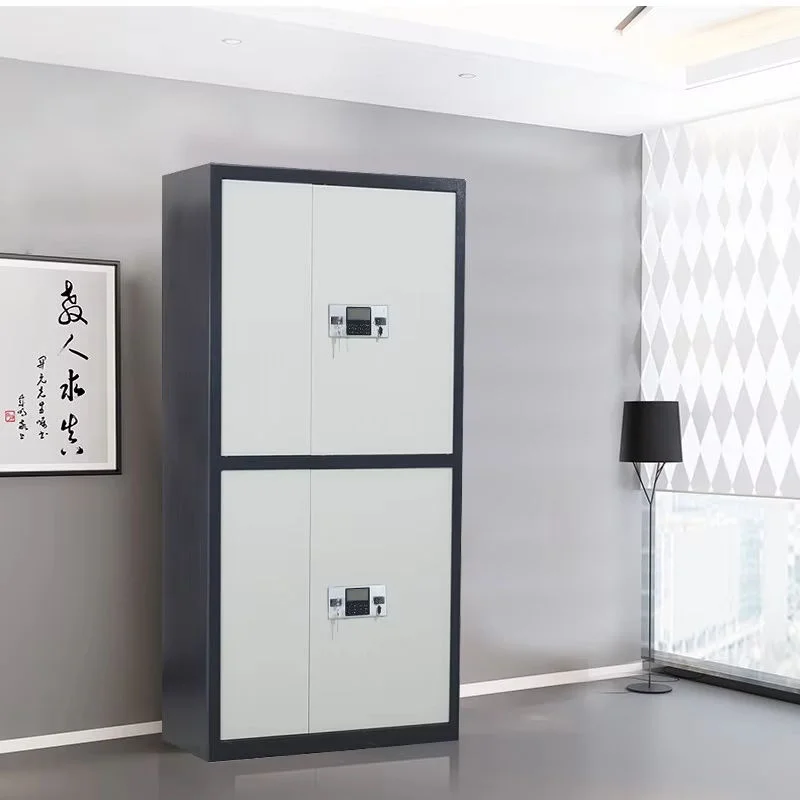 Fireproof Two-Drawer Confidential Filing Cabinet (1850×900×420mm) - Image 3