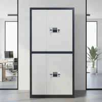 Fireproof Two-Drawer Confidential Filing Cabinet (1850×900×420mm)