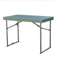 Folding Table with Adjustable Position