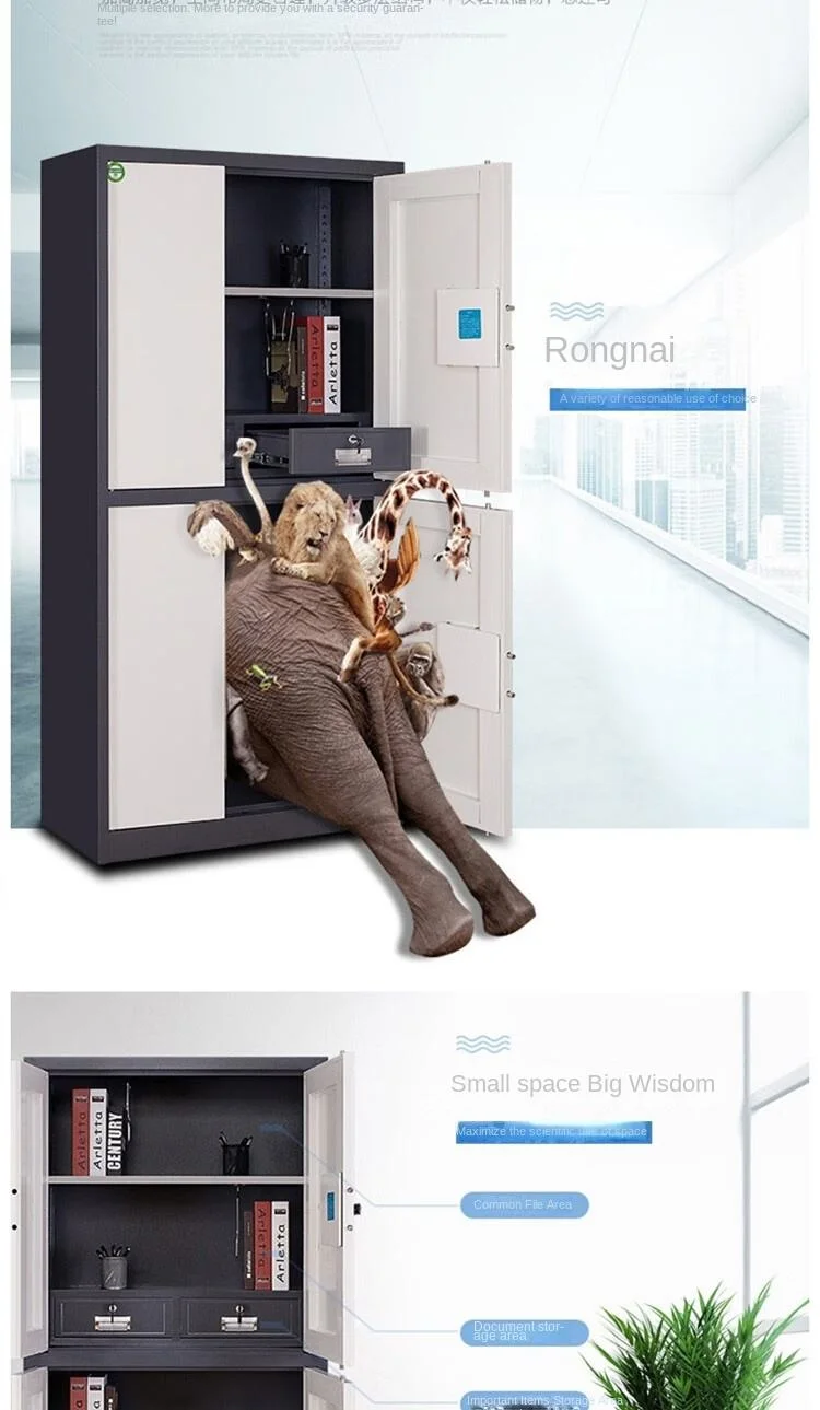 Fireproof Confidential Filing Cabinet (1850×900×420mm) - Image 4