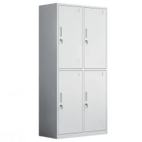 Four-Door Steel Wardrobe
