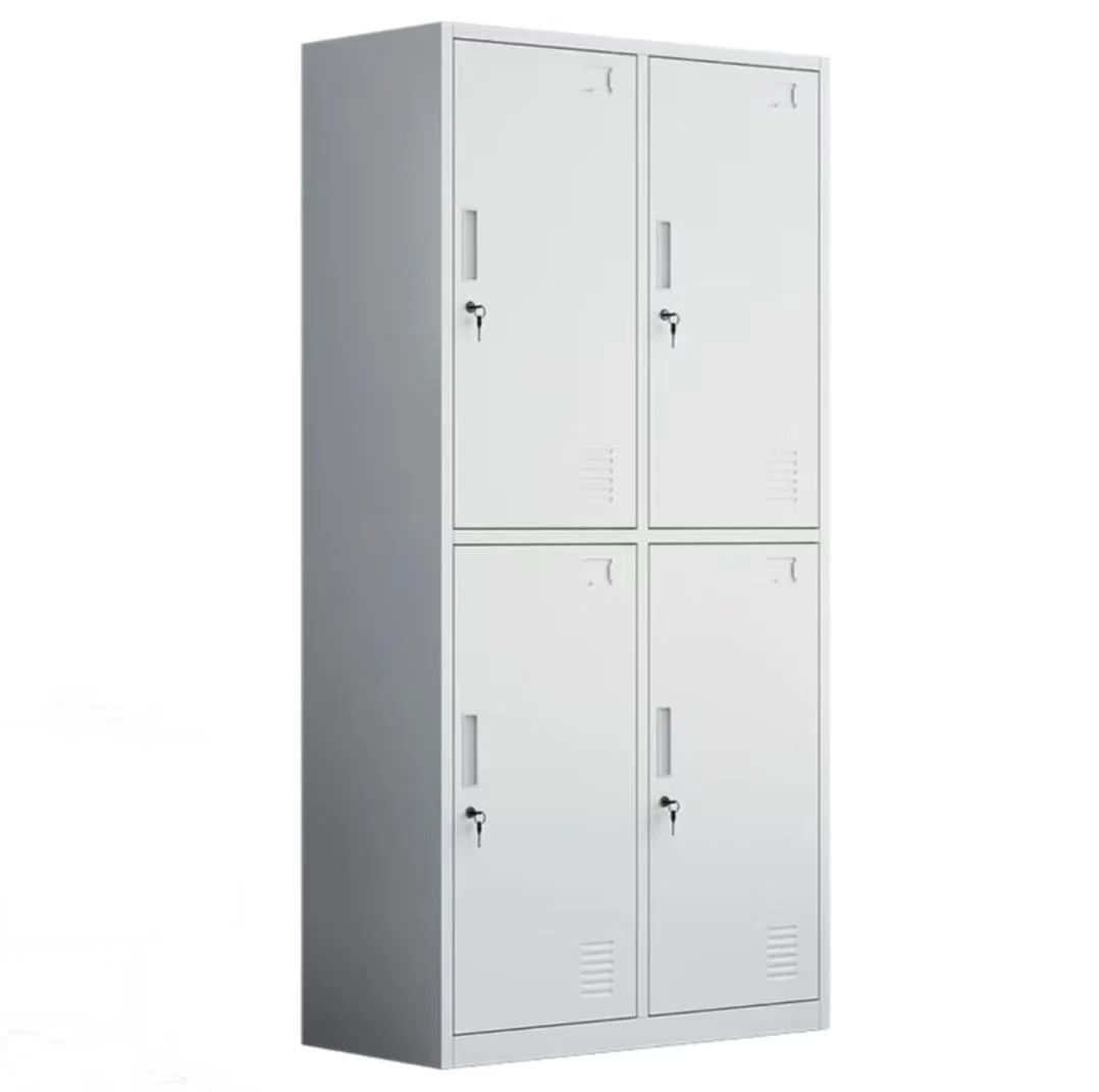 Four-Door Steel Wardrobe