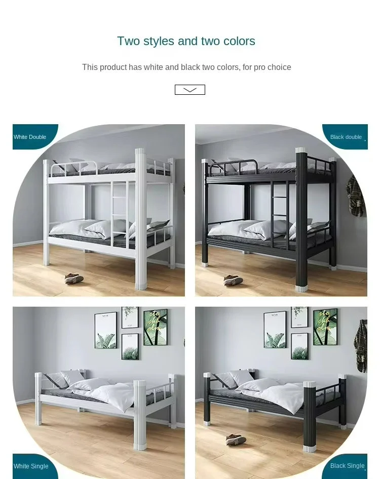 High-Load-Capacity Metal Bunk Bed for Schools - Image 5