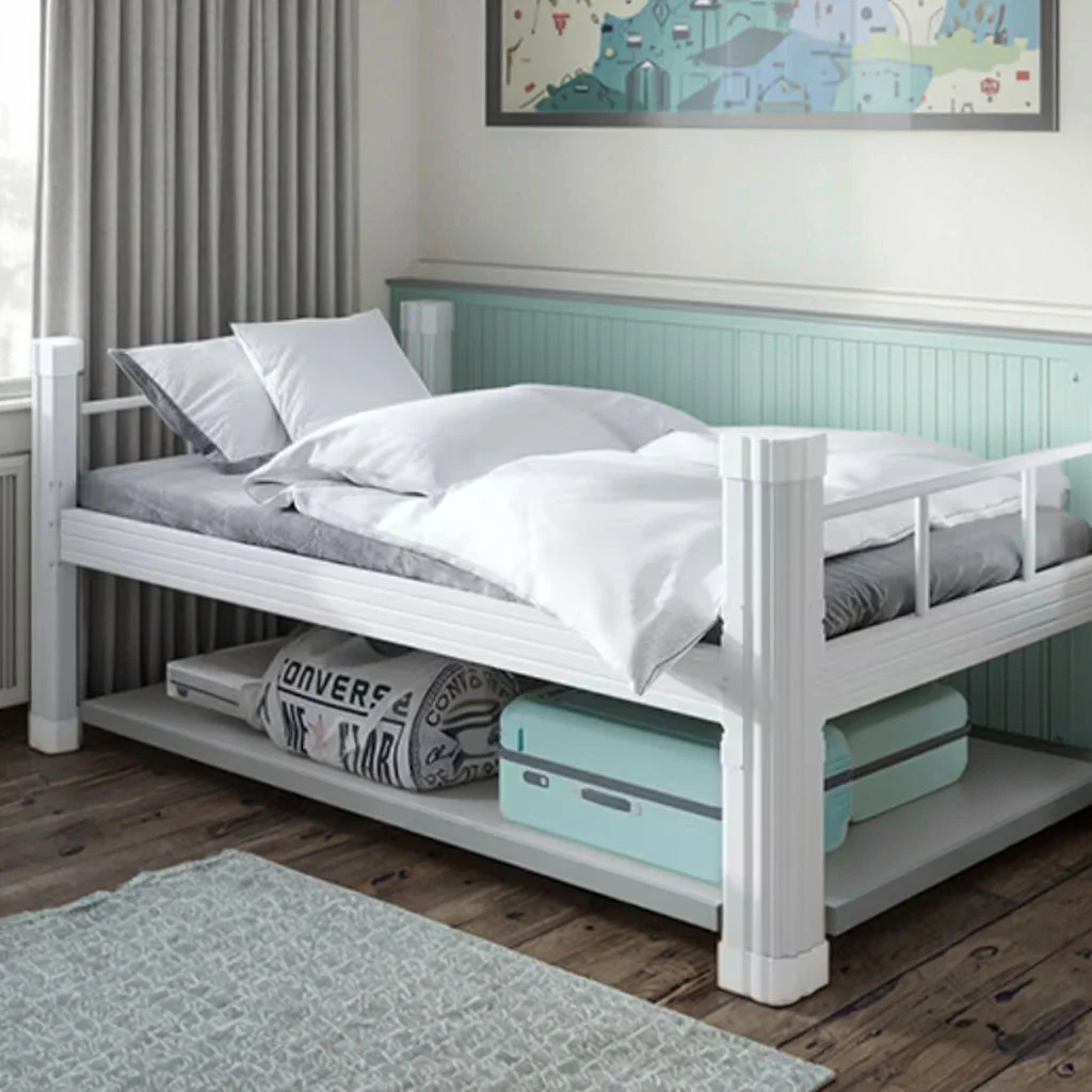 High-Load-Capacity Metal Bunk Bed for Schools - Image 2