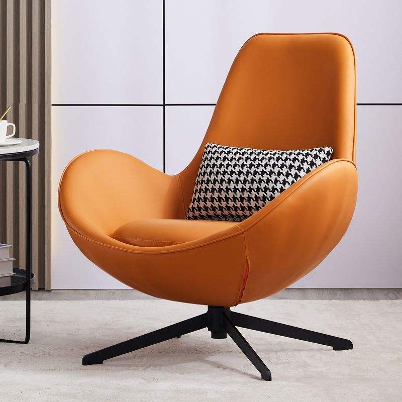 Leather Lounge Chair - Image 3