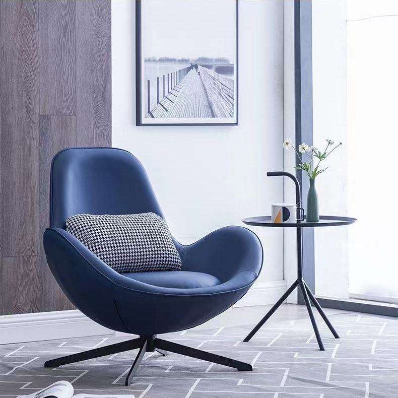 Leather Lounge Chair - Image 2