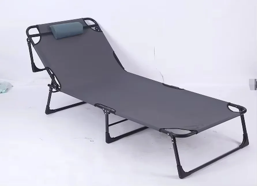 Lightweight Triple-Folding Bed and Lounge Chair - Image 4