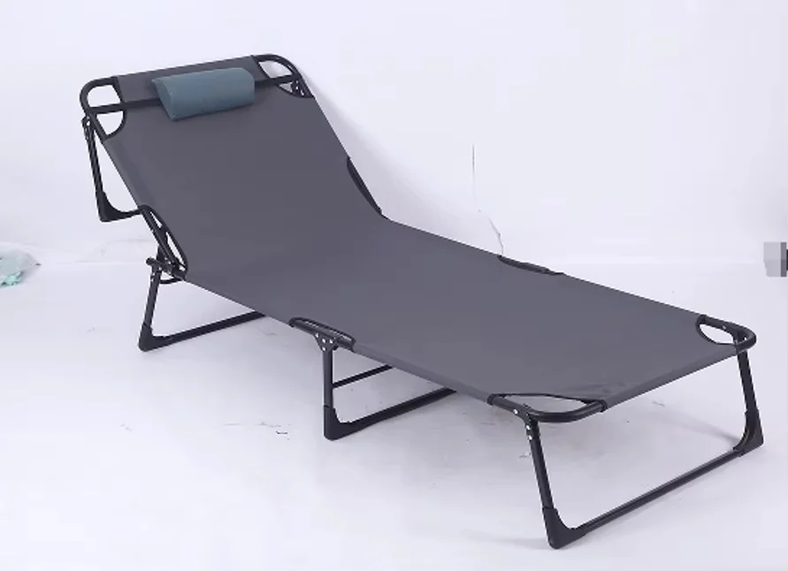 Lightweight Triple-Folding Bed and Lounge Chair - Image 3