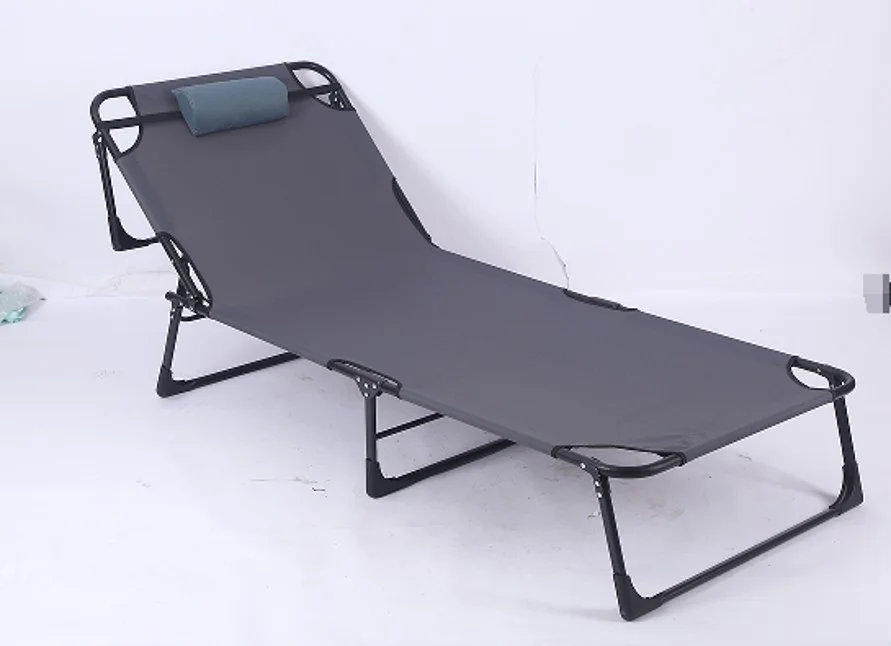 Lightweight Triple-Folding Bed and Lounge Chair - Image 2