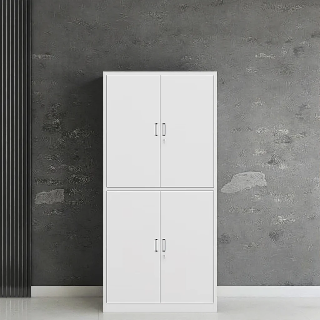 Lockable Fireproof Steel Filing Cabinet - Image 3
