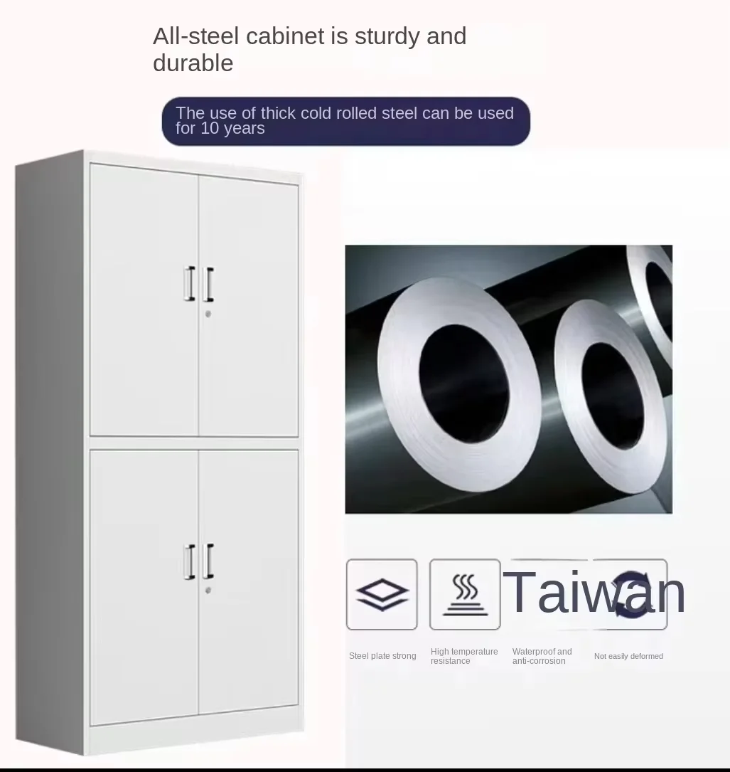 Lockable Steel Filing Cabinet - Image 2