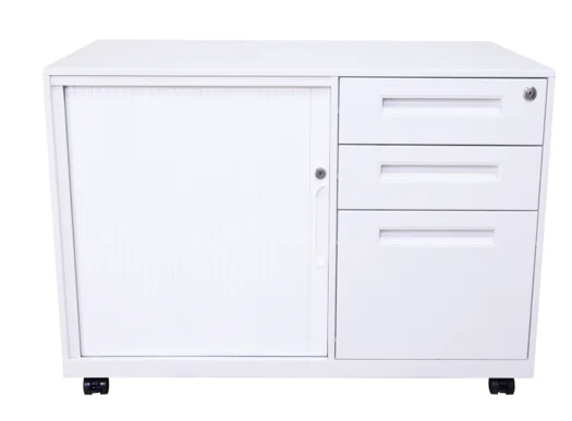 Lockable Three-Drawer Mobile Cabinet (600×900×450mm) - Image 2