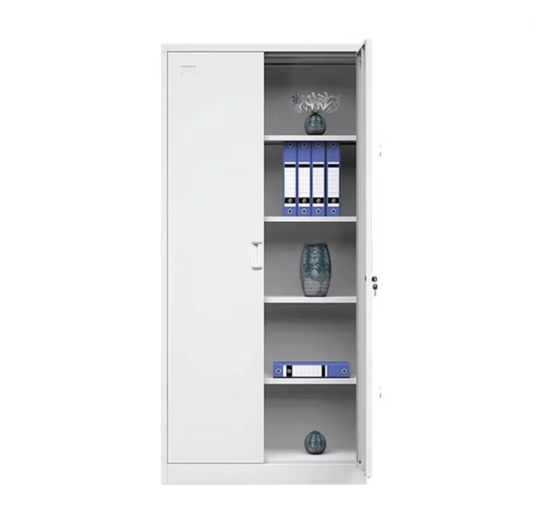 Lockable Two-Door Steel Filing Cabinet - Image 2
