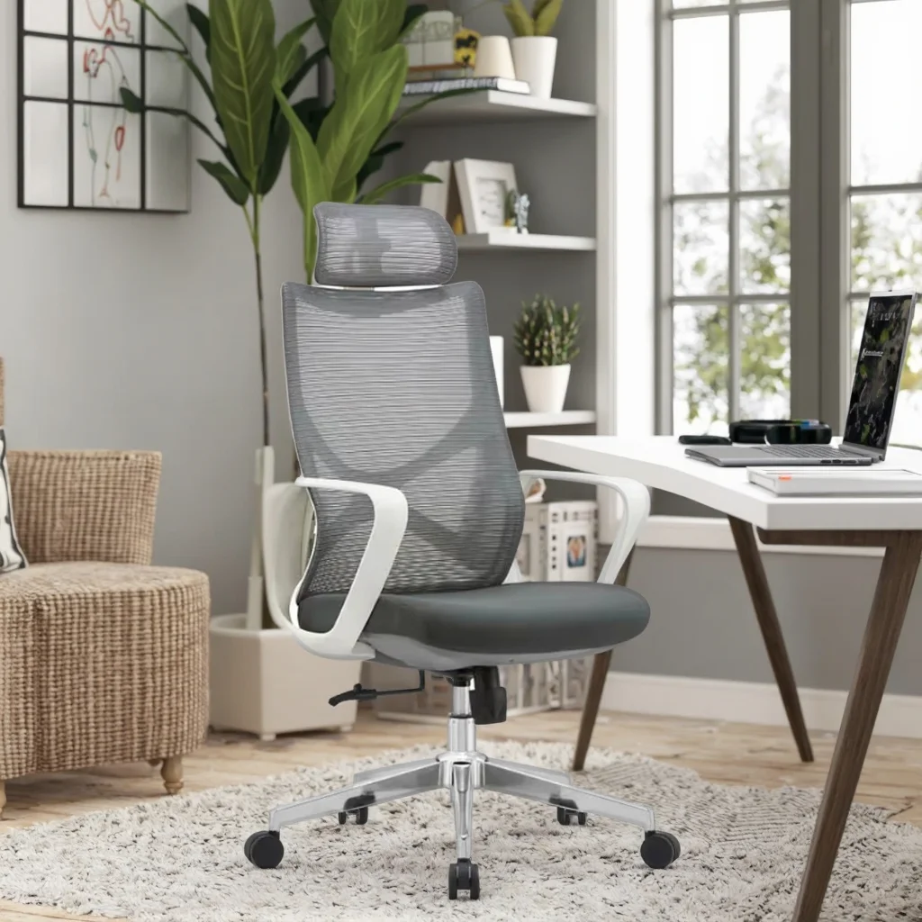 Mesh High-Back Office Chair with Lumbar Support