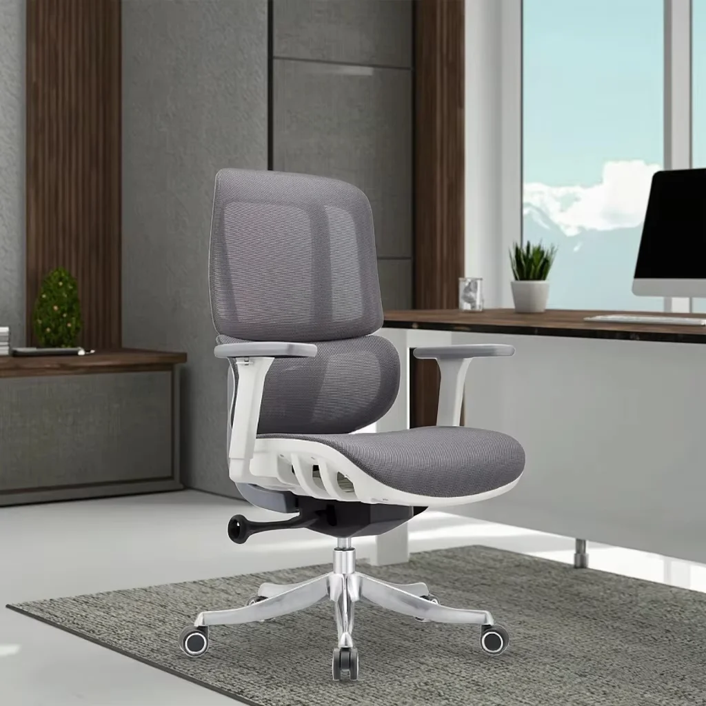 Mesh Office Chair with Double-Waist Backrest