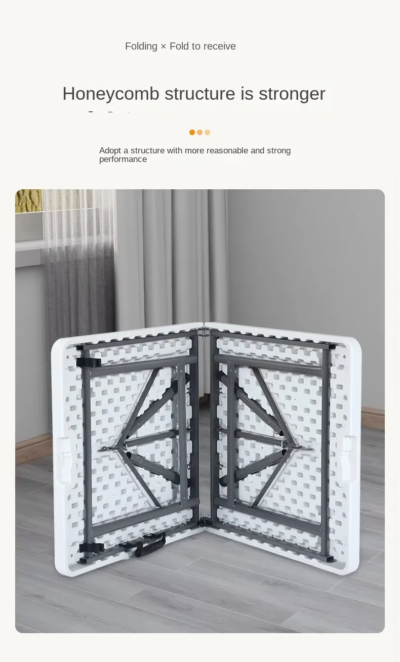 Metal Lightweight Outdoor Table - Image 5