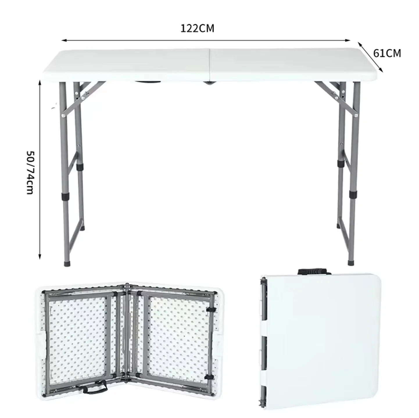 Plastic Lightweight Folding Table - Image 5