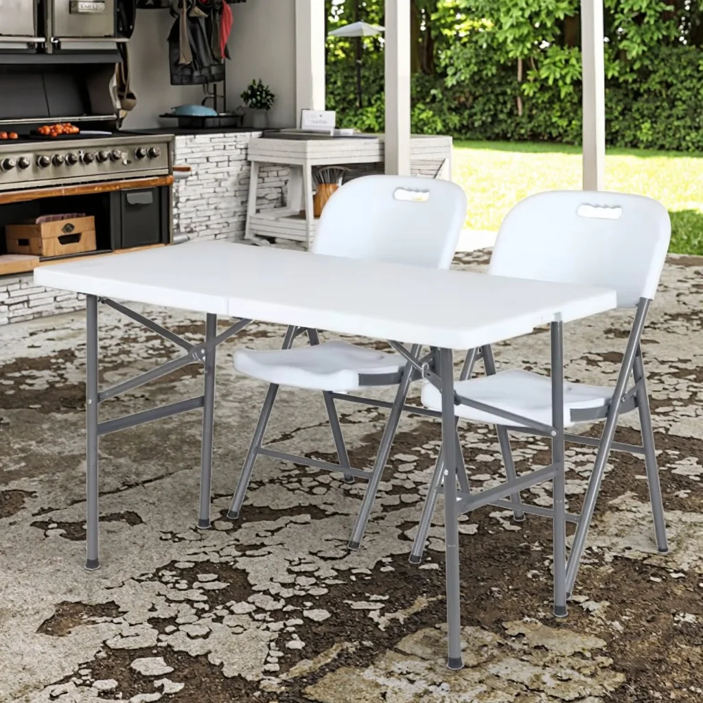 Plastic Lightweight Folding Table - Image 2