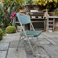 Plastic Portable Folding Chair and Table Set