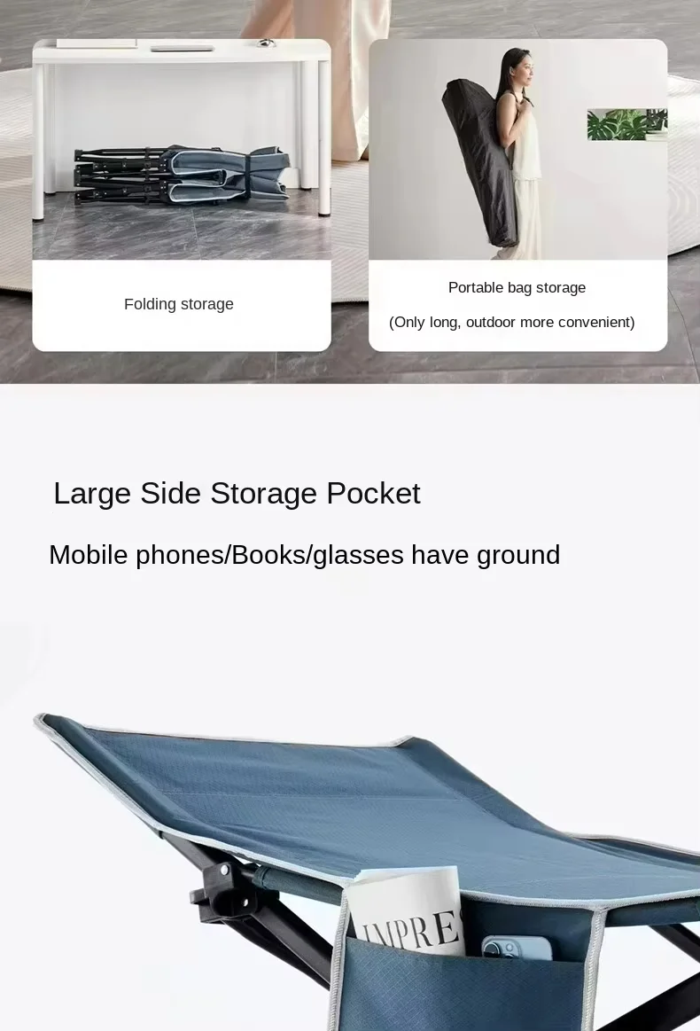 Portable Folding Chair and Table Set - Image 3