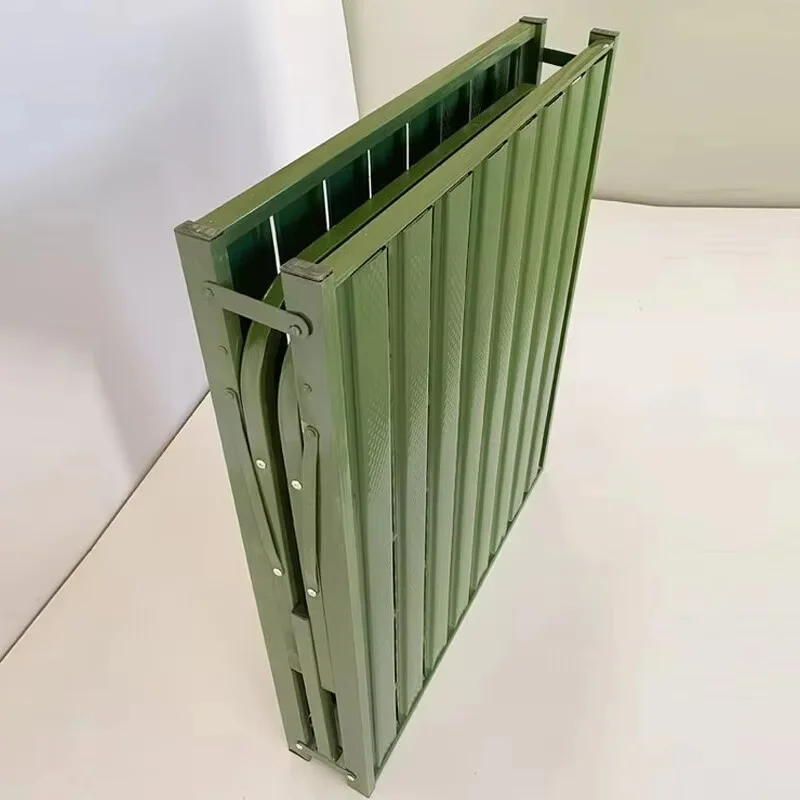 Stainless Steel Portable Folding Bed - Image 4