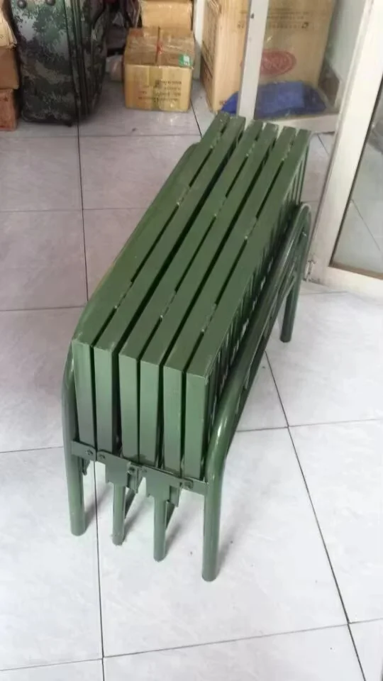 Steel-Frame Portable Folding Bed - Image 3