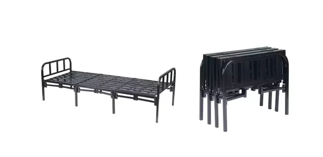 Steel Portable Folding Chair and Table Set - Image 3