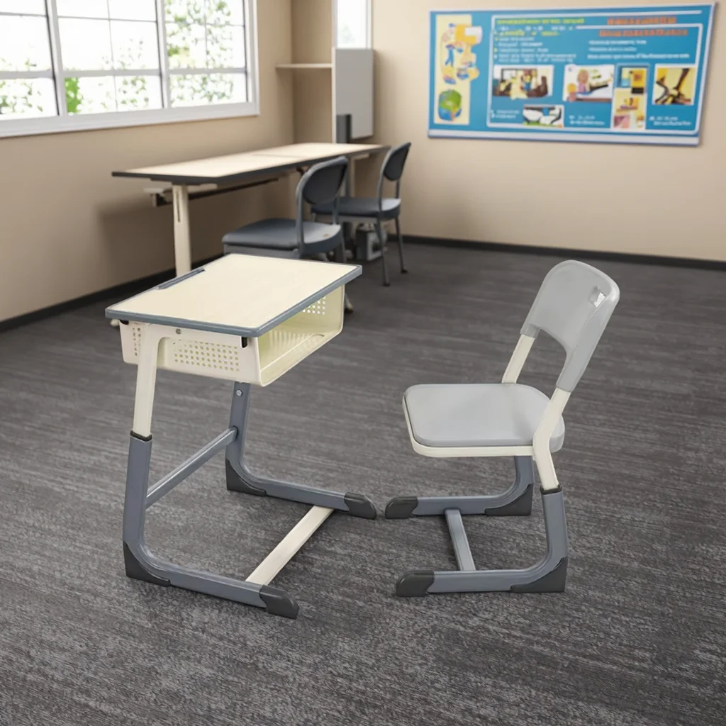 Student Desk and Chair Set - Image 4