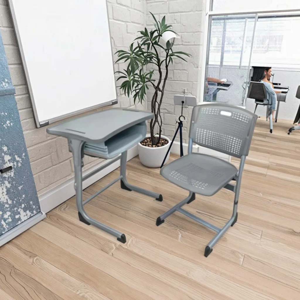 Student Desk and Chair Set with Drawers - Image 3