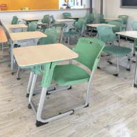 Student Desk and Chair Set with Drawers