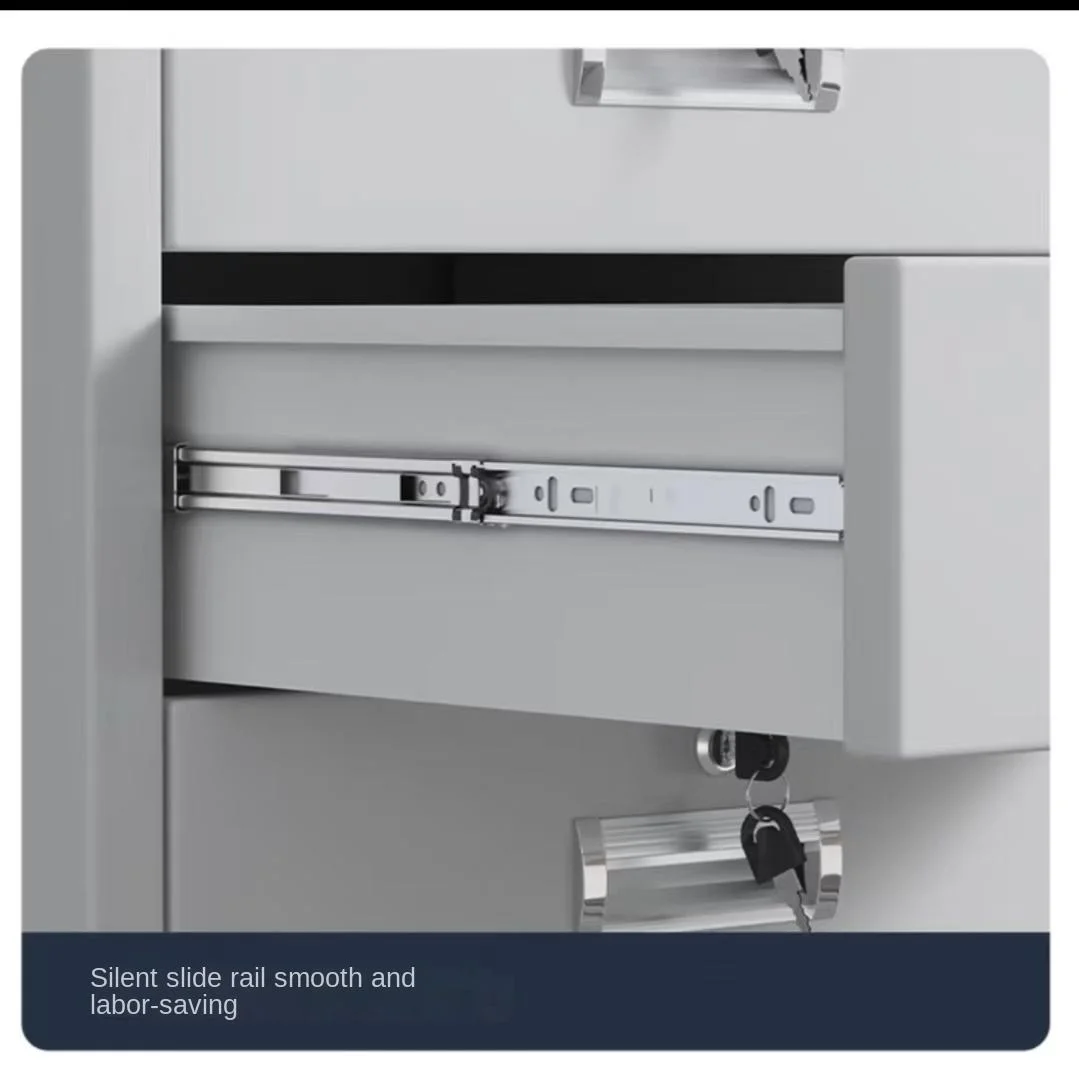 Three-Drawer Mobile Cabinet (390×500×600mm) - Image 5