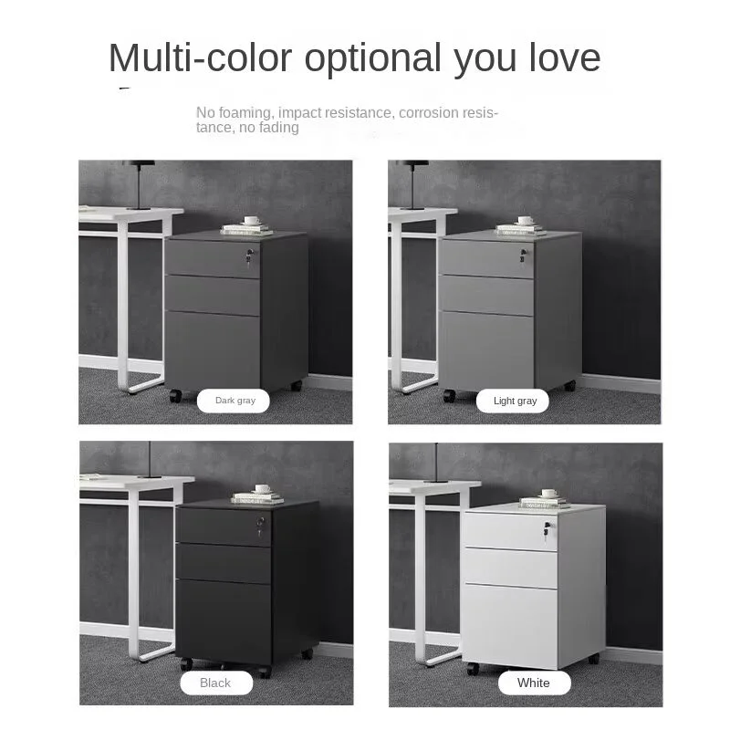 Three-Drawer Mobile Cabinet - Image 6