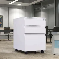 Three-Drawer Mobile Cabinet