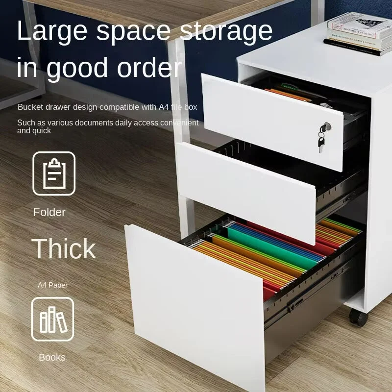 Three-Drawer Mobile Cabinet - Image 5