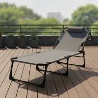 Triple-Folding Bed and Lounge Chair