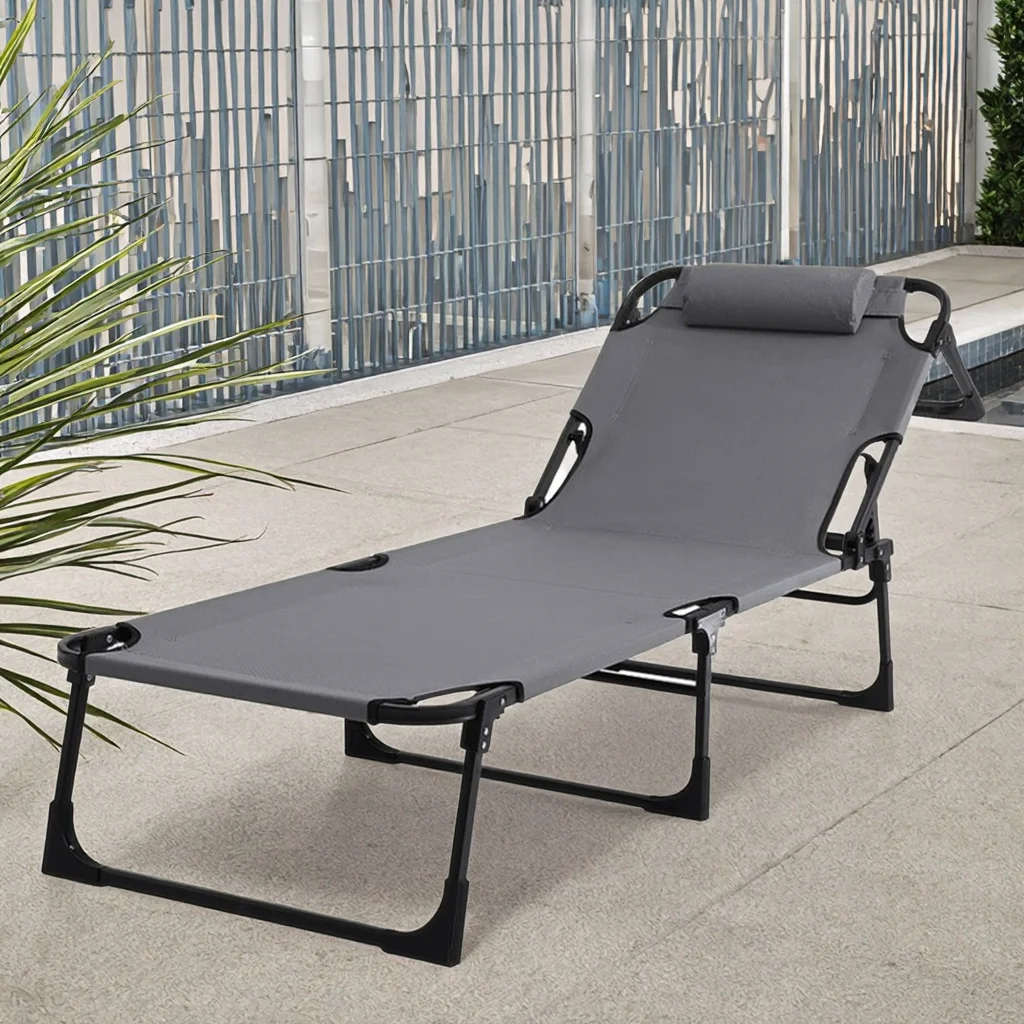 Triple-Folding Bed and Lounge Chair