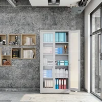 Two-Door Metal Filing Cabinet